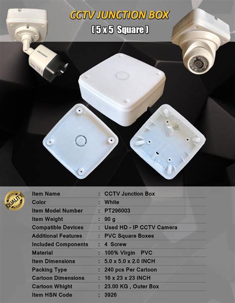 pvc junction box for CCTV